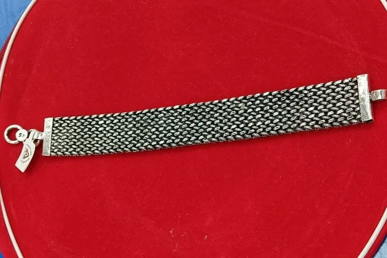 925 Sterling Silver Heavy Bracelet for Men