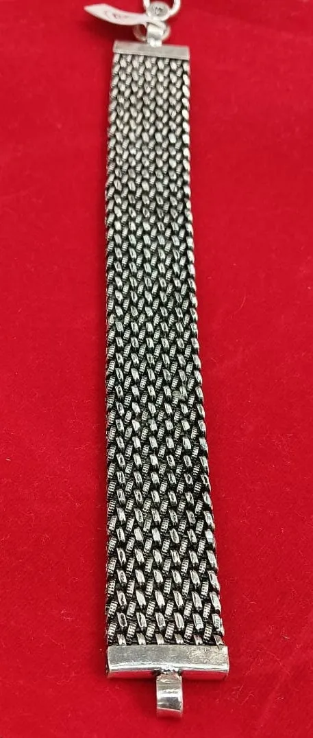 925 Sterling Silver Heavy Bracelet for Men