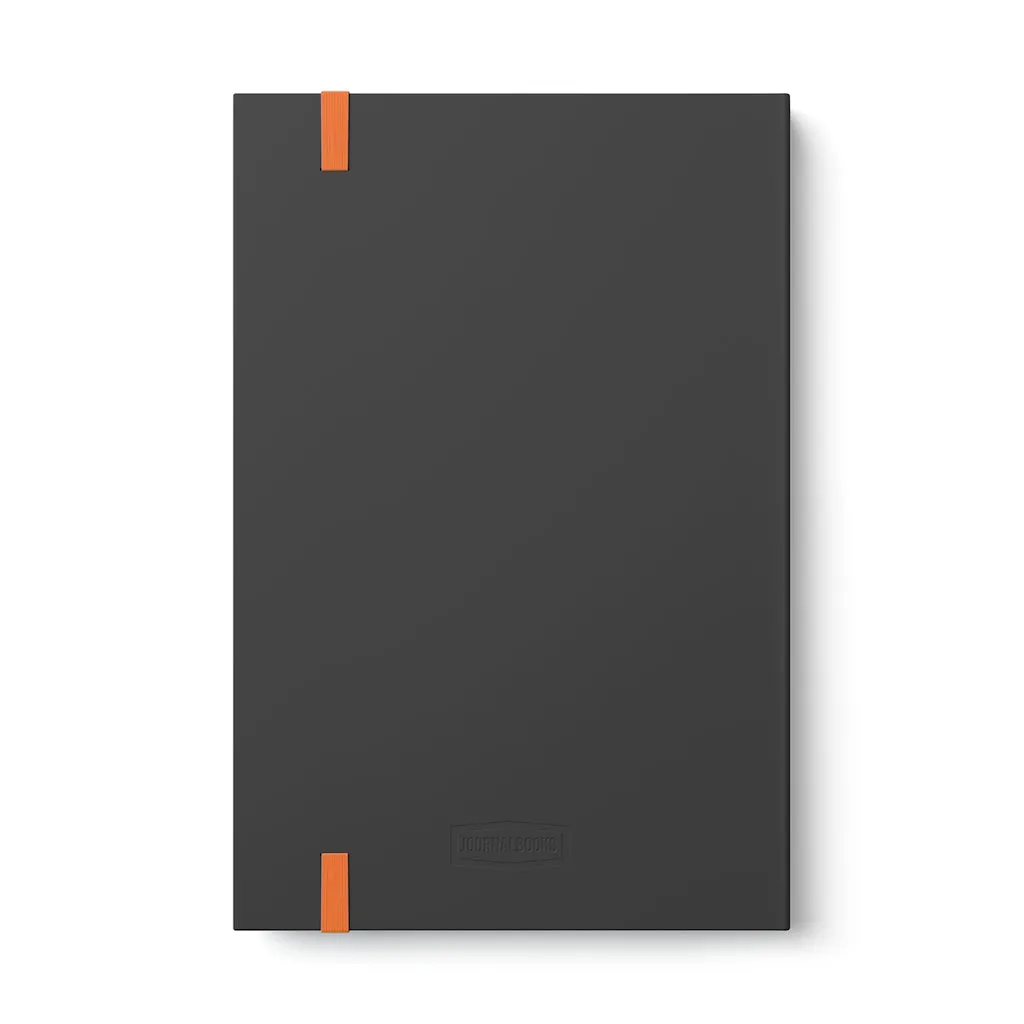 Affirmation Feminist Pro Choice Color Contrast Notebook & Journal - I Am Worthy (White)