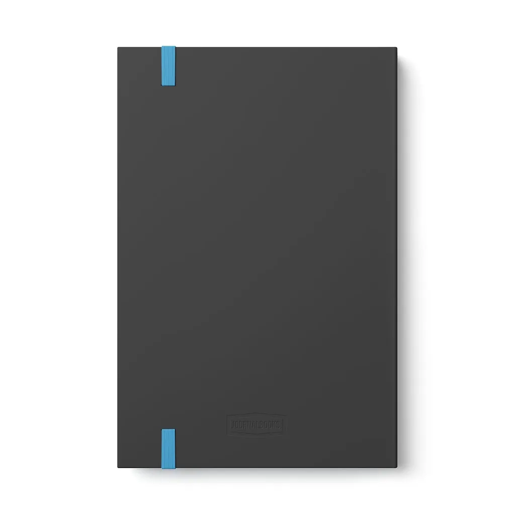 Affirmation Feminist Pro Choice Color Contrast Notebook & Journal - I Am Worthy (White)