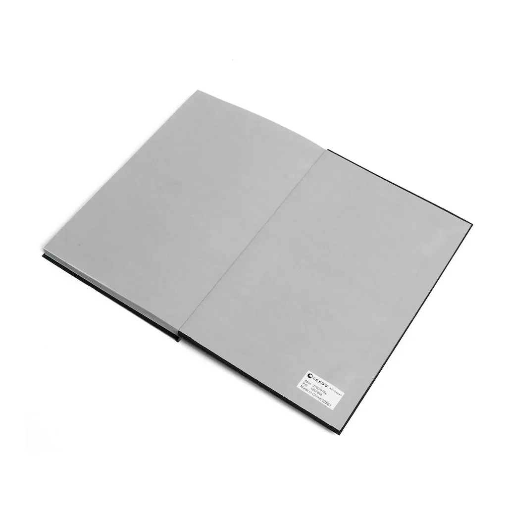 Affirmation Feminist Pro Choice Color Contrast Notebook & Journal - I Am Worthy (White)