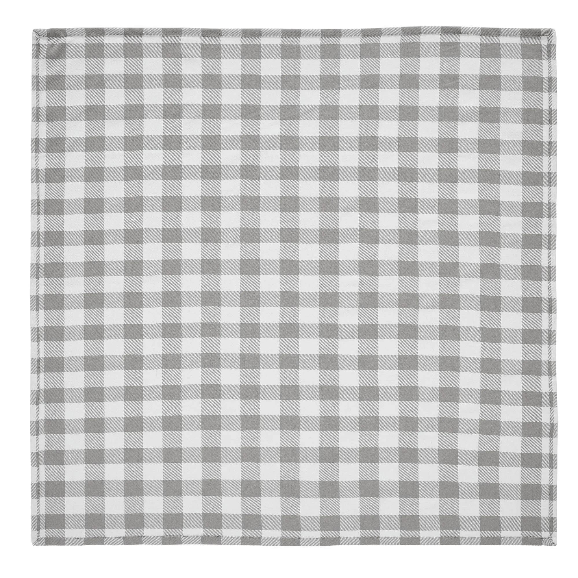 Annie Buffalo Check Grey Table Topper 40x40