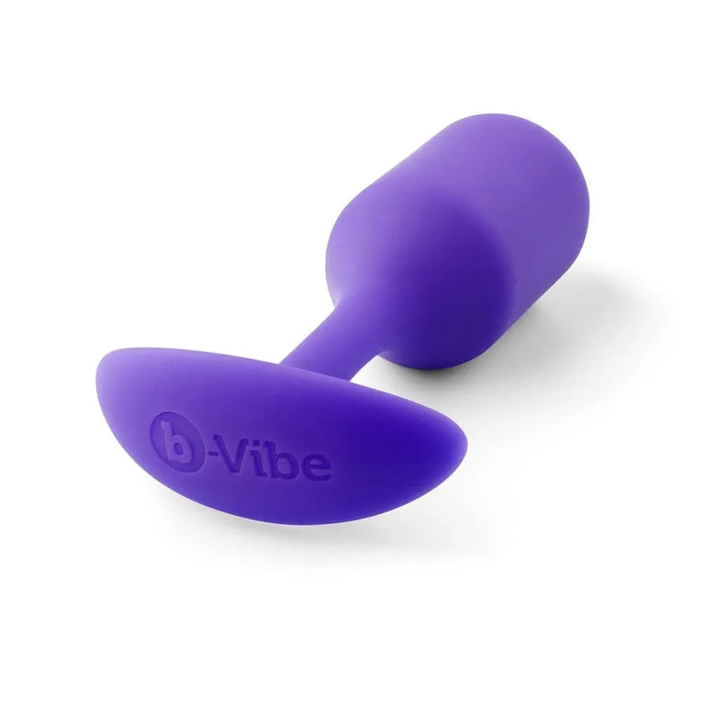 Enhanced Comfort b-Vibe Snug Plug 2 in Vibrant Purple