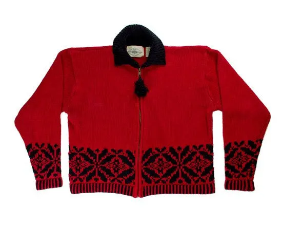 Black Accents-Small Christmas Sweater