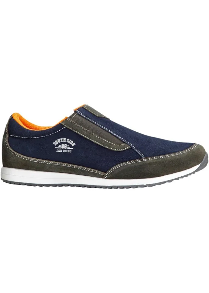 Bpc Bonprix Collection leather loafers, blue