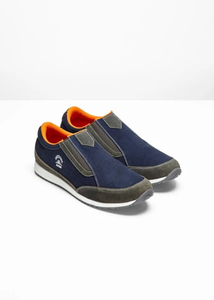 Bpc Bonprix Collection leather loafers, blue