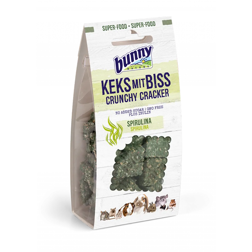 Bunny Nature Crunchy Cracker Spirulina 50g