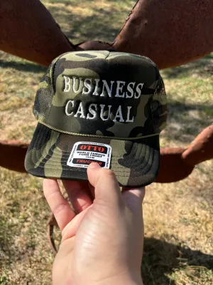 Business Casual Trucker Hat