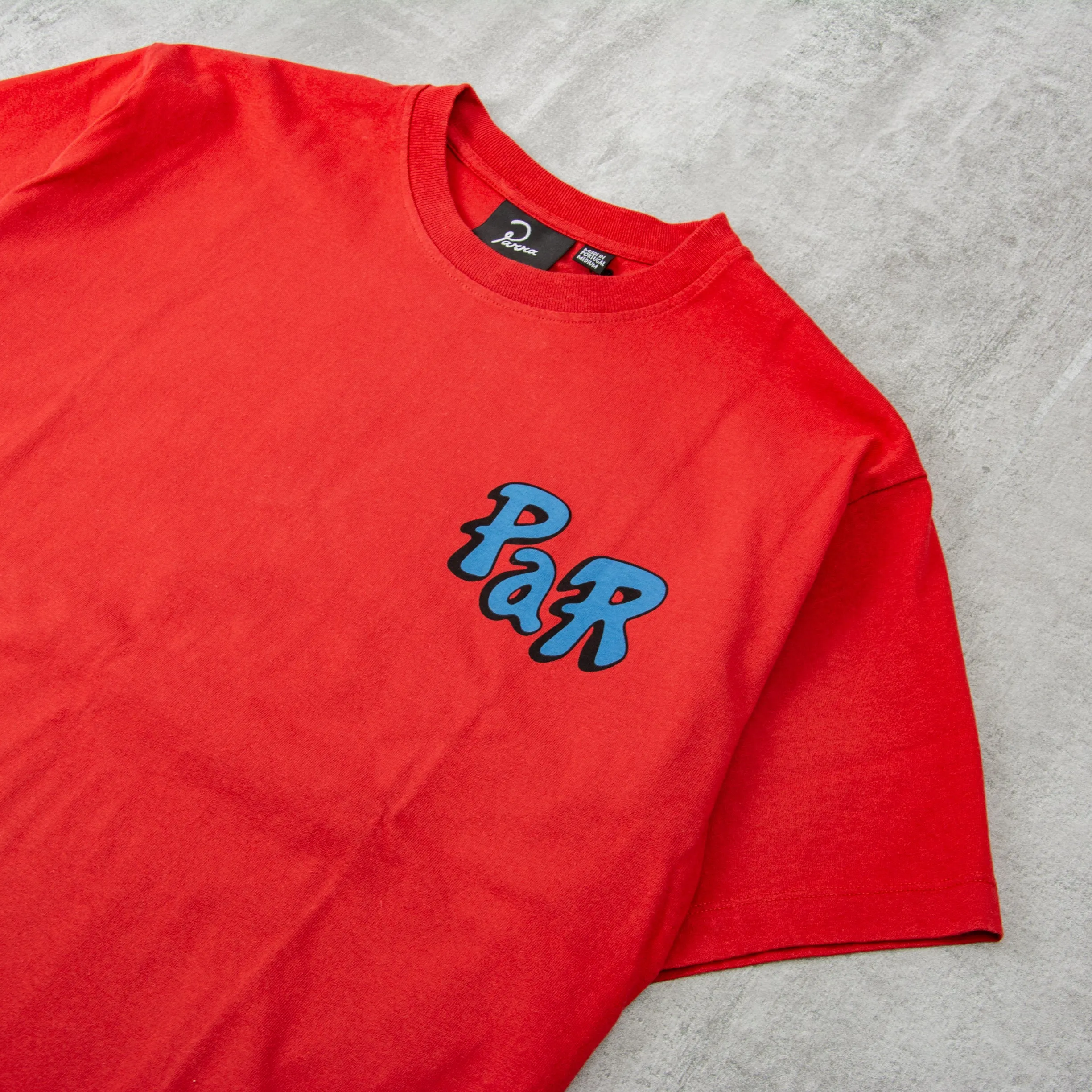 By Parra Wheeled Bird Tee - Rust