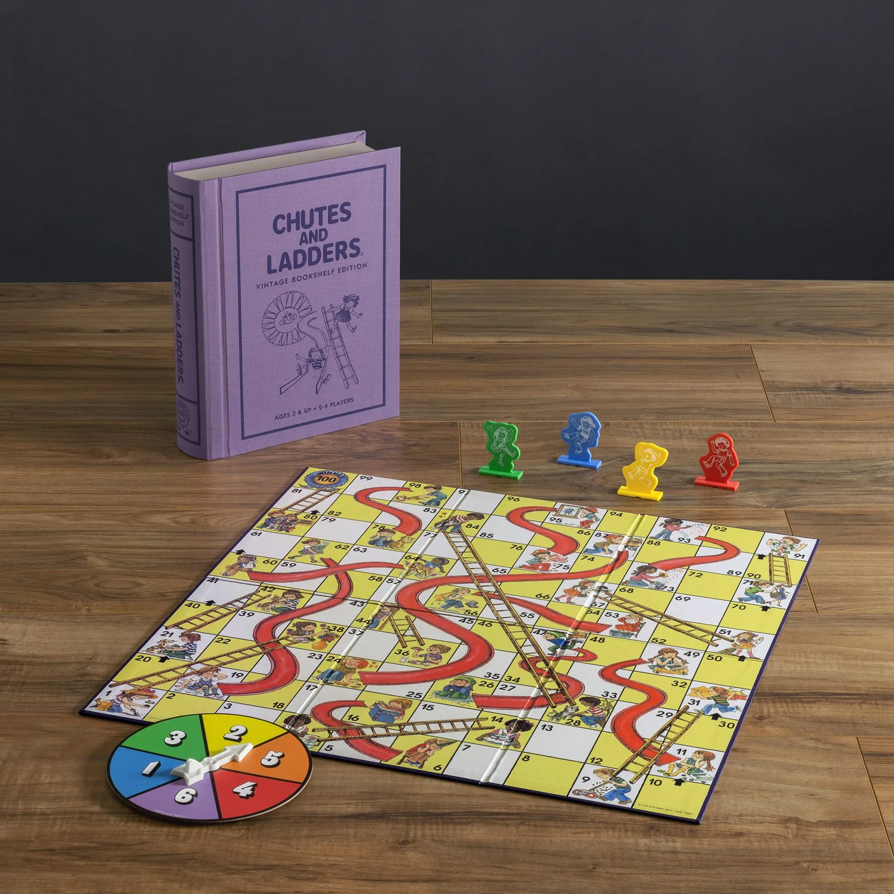 Chutes & Ladders Vintage Bookshelf Edition