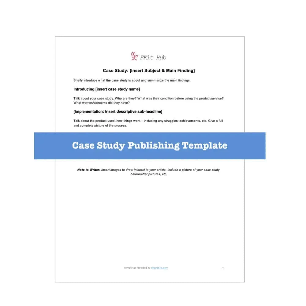 Collecting Testimonials and Case Study Templates (with PLR)