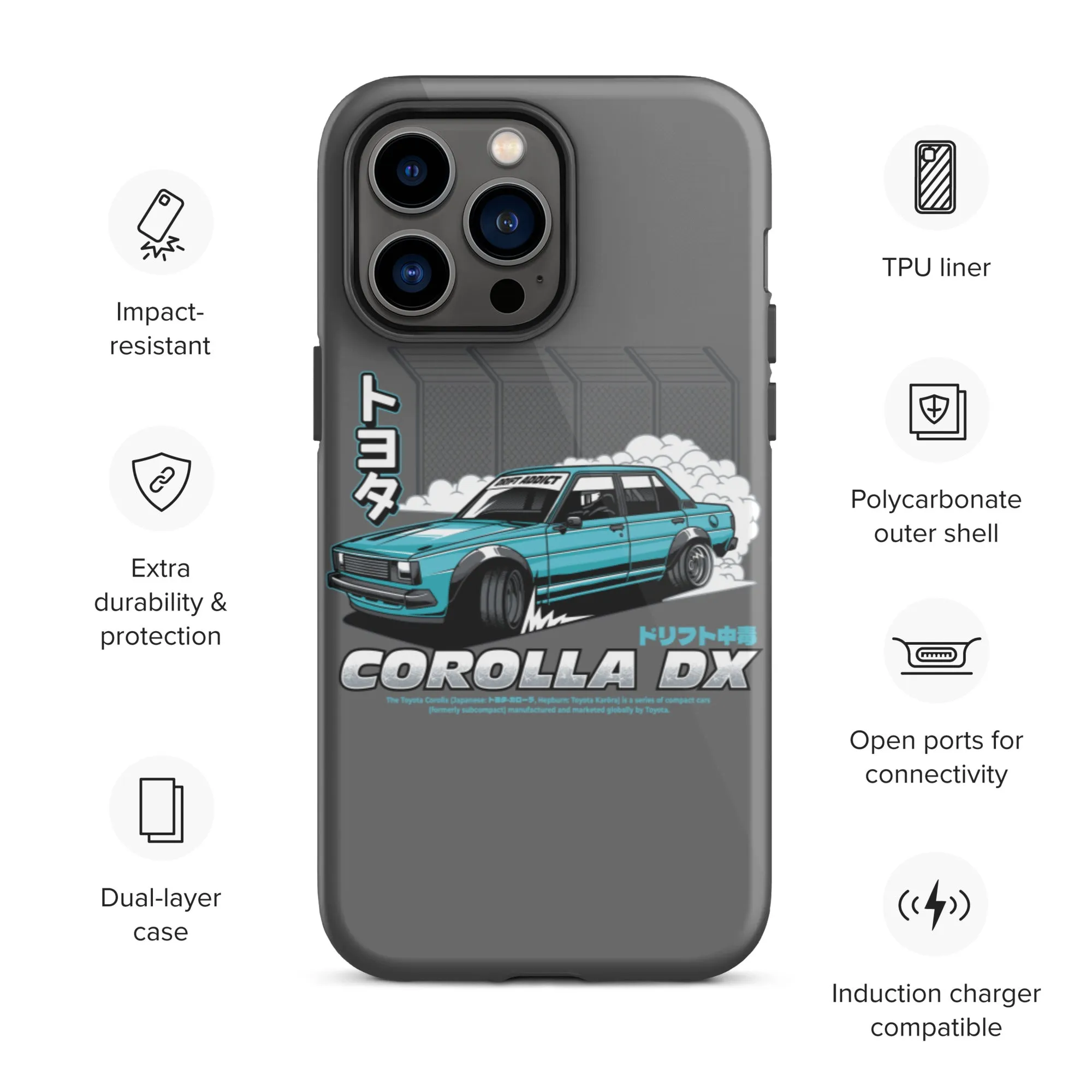 Corolla DX Premium Car Culture iPhone Case