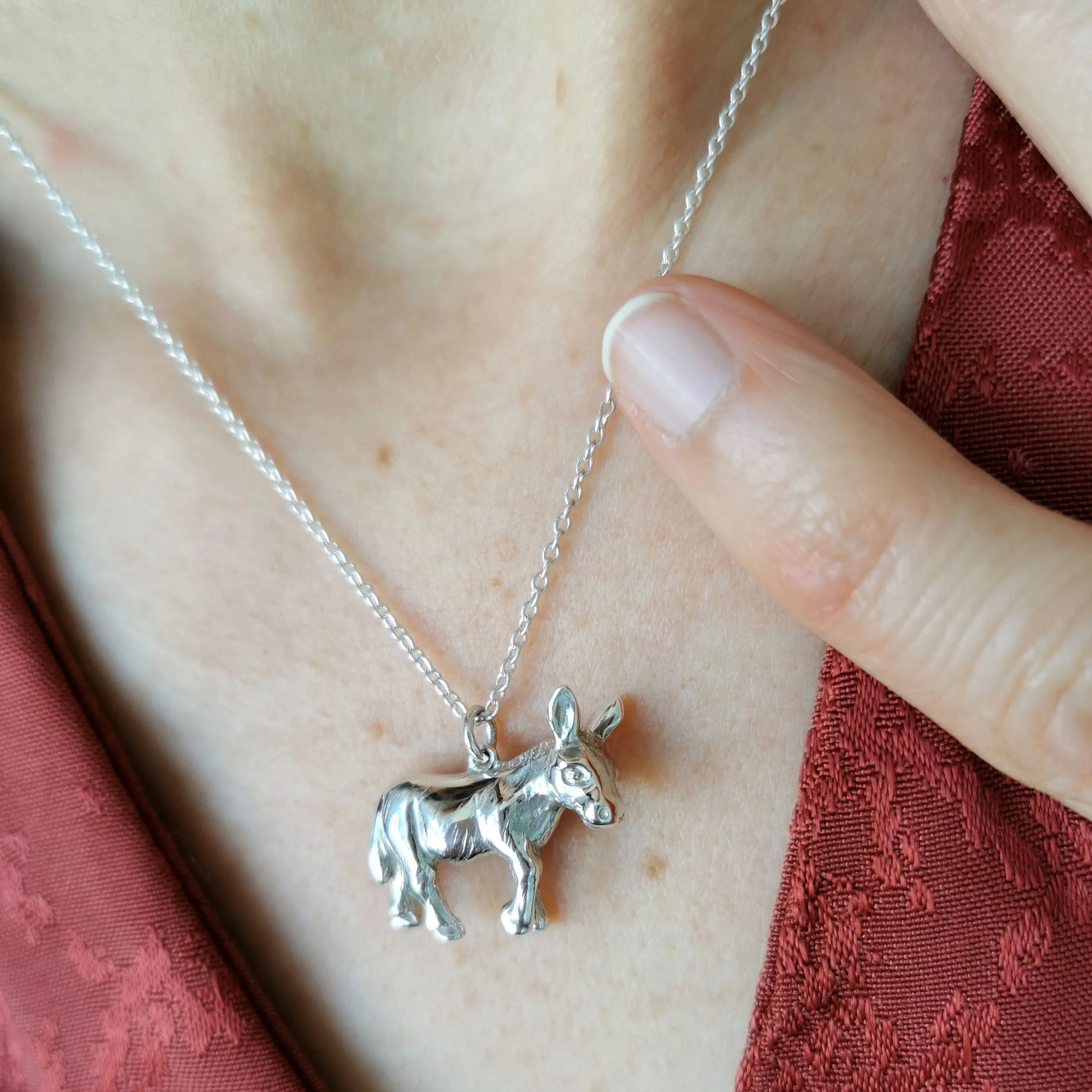Donkey Necklace - with or without luggage