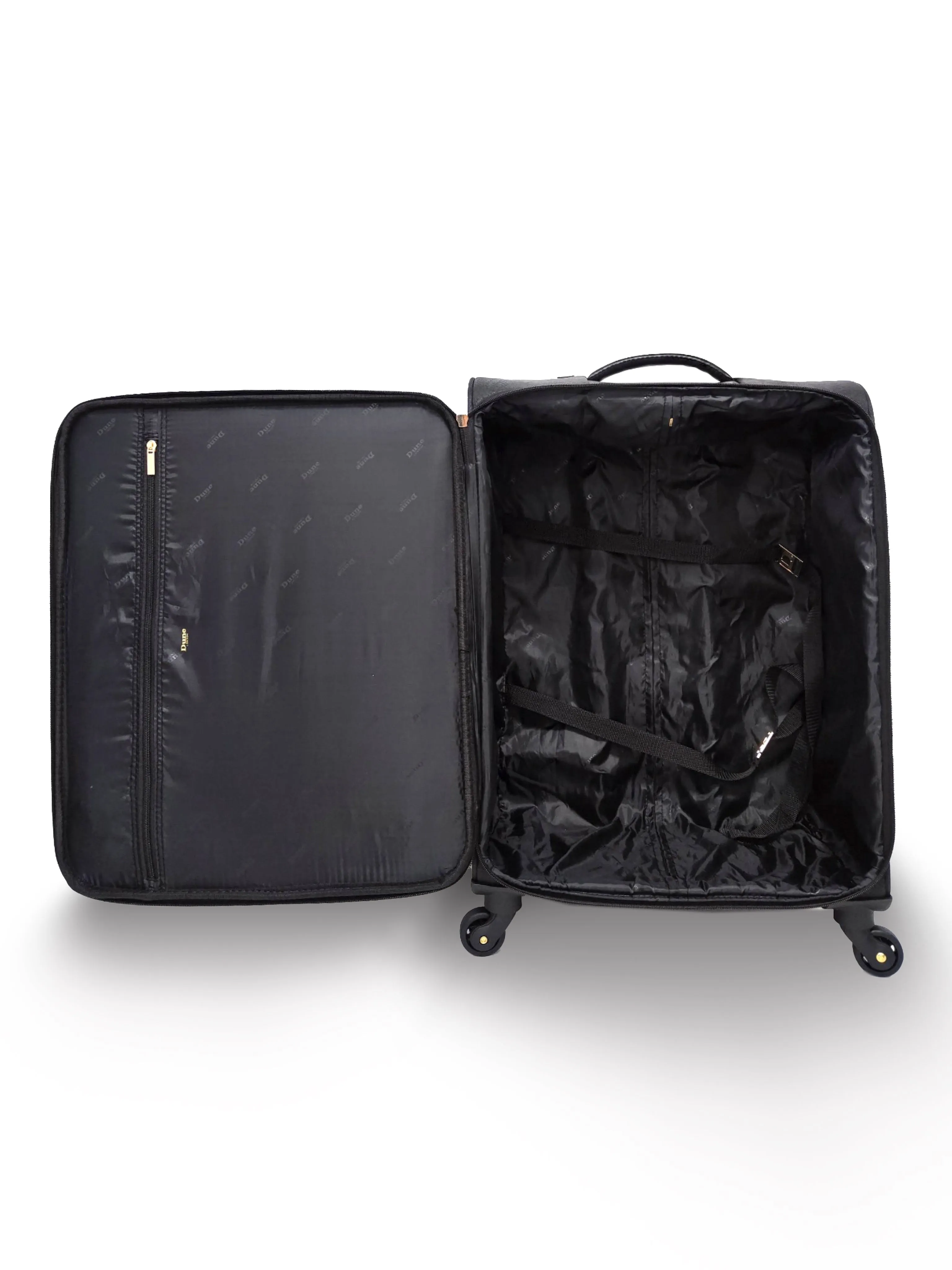Dune London Taliia Luxury 4-Piece Luggage Set in Elegant Design