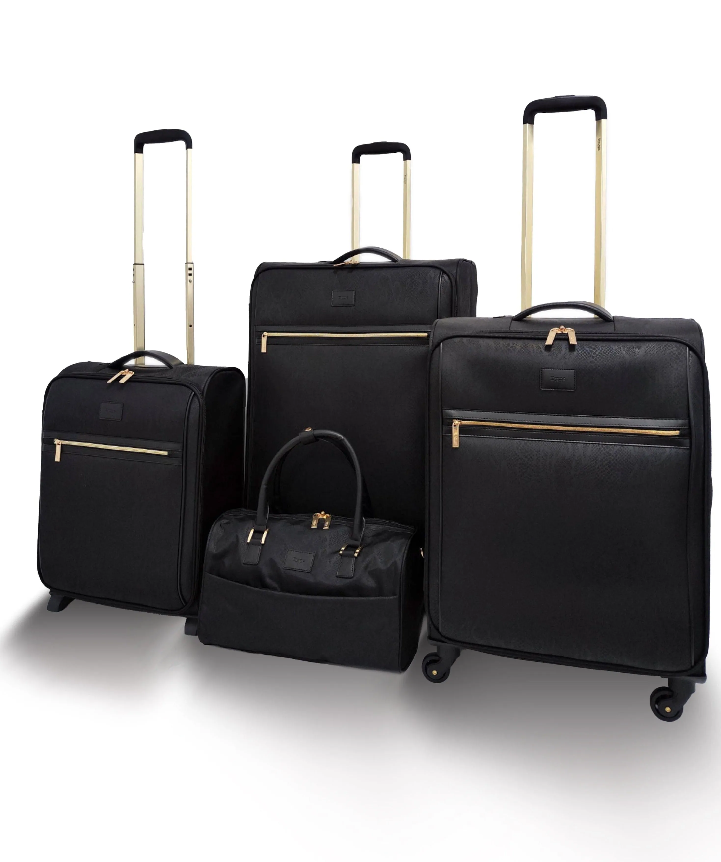 Dune London Taliia Luxury 4-Piece Luggage Set in Elegant Design