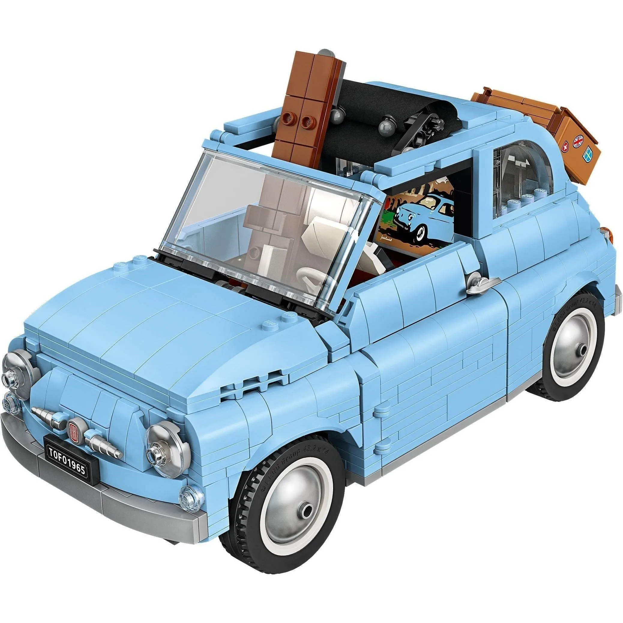 LEGO Creator Expert 77942 Blue Fiat 500 (Outlet)
