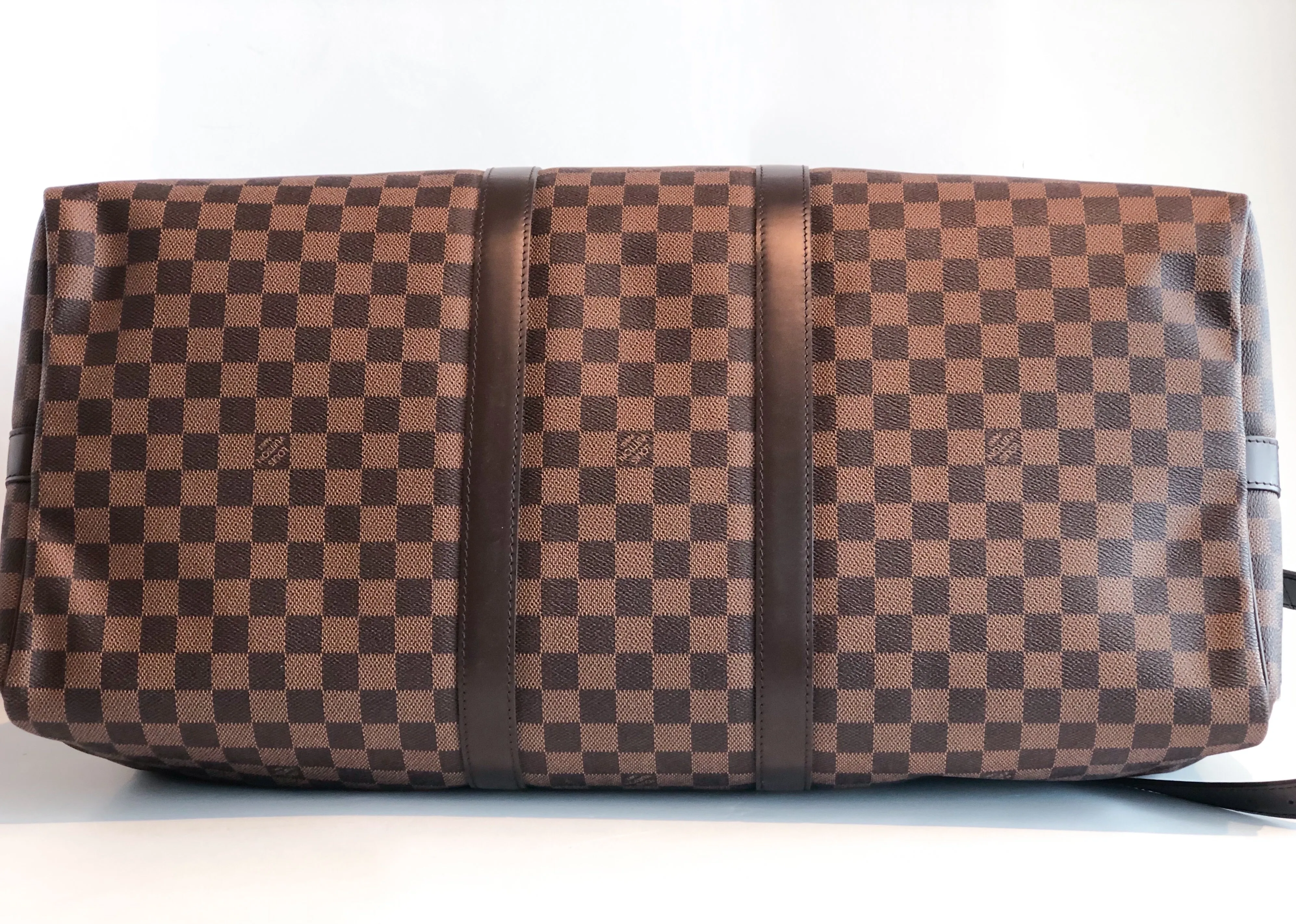 Louis Vuitton Bandouliere Damier 55 Keepall