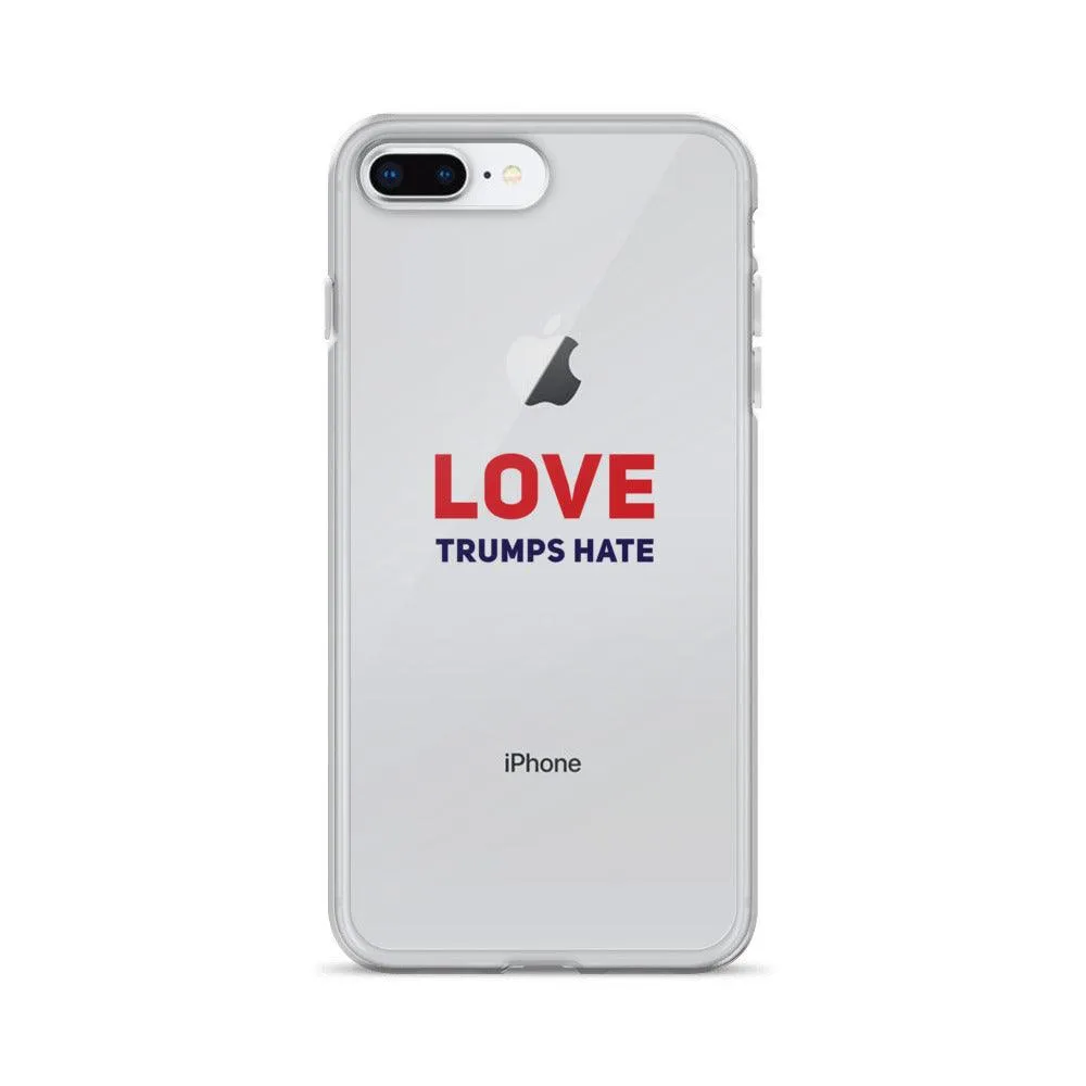Love Trumps Hate iPhone Case