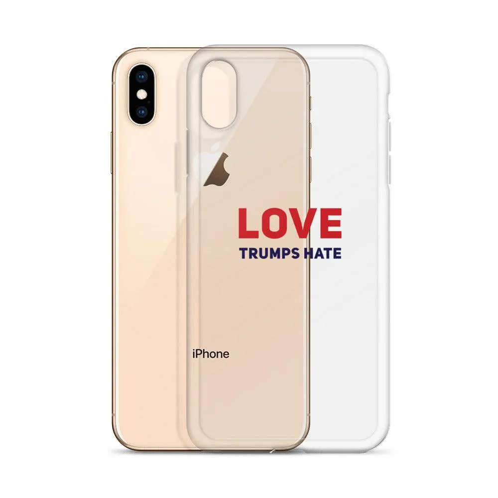 Love Trumps Hate iPhone Case