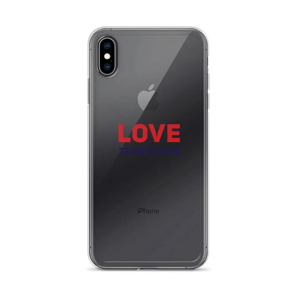 Love Trumps Hate iPhone Case
