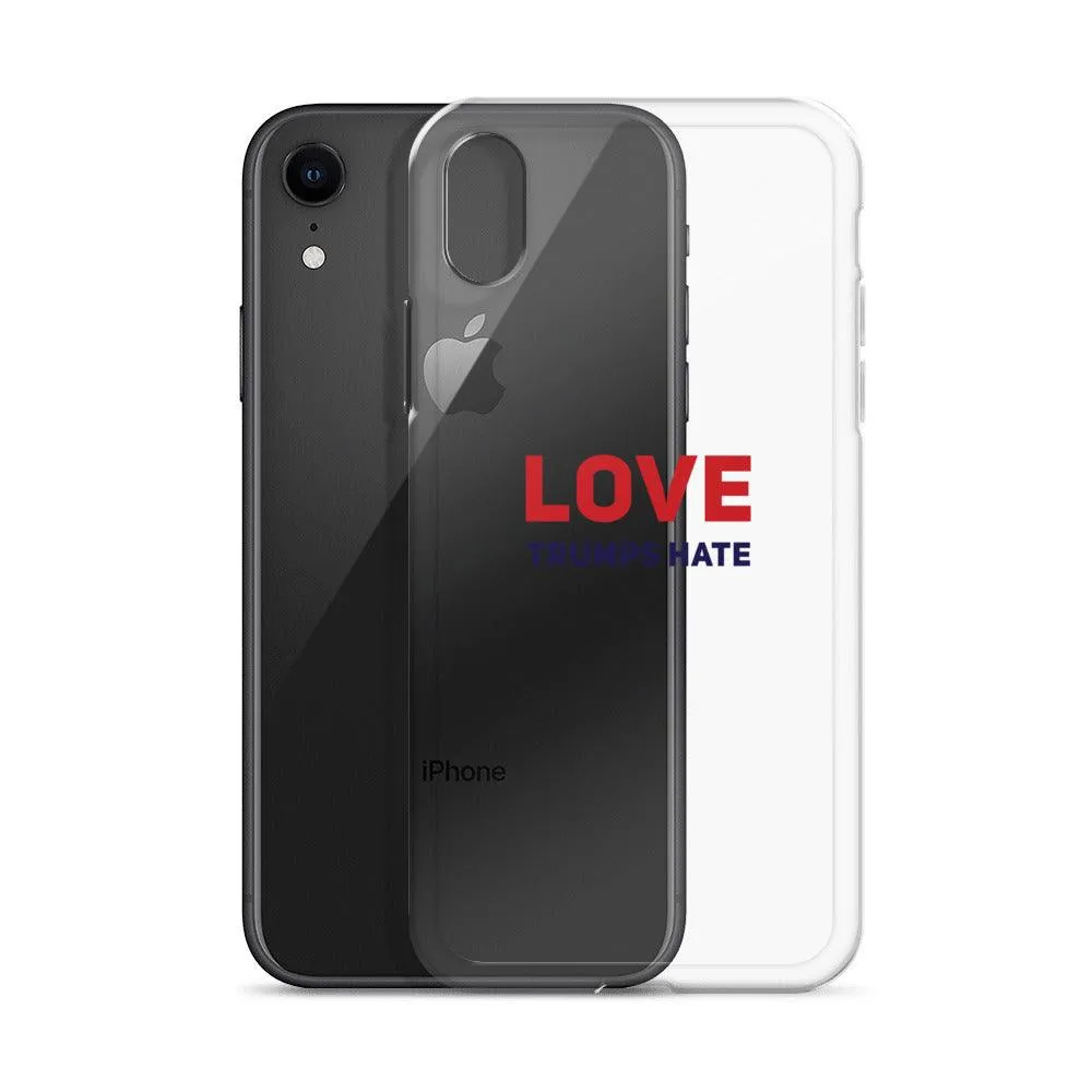 Love Trumps Hate iPhone Case