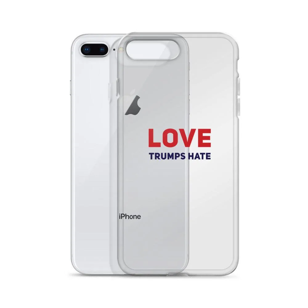 Love Trumps Hate iPhone Case