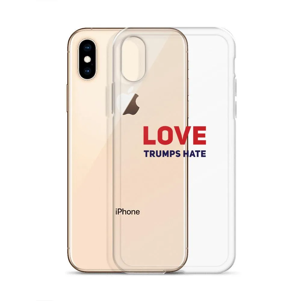 Love Trumps Hate iPhone Case