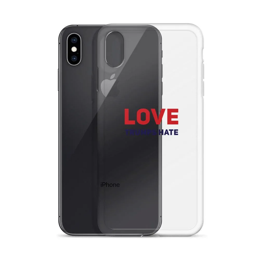 Love Trumps Hate iPhone Case