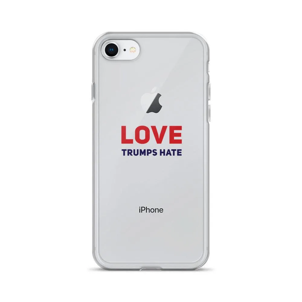 Love Trumps Hate iPhone Case