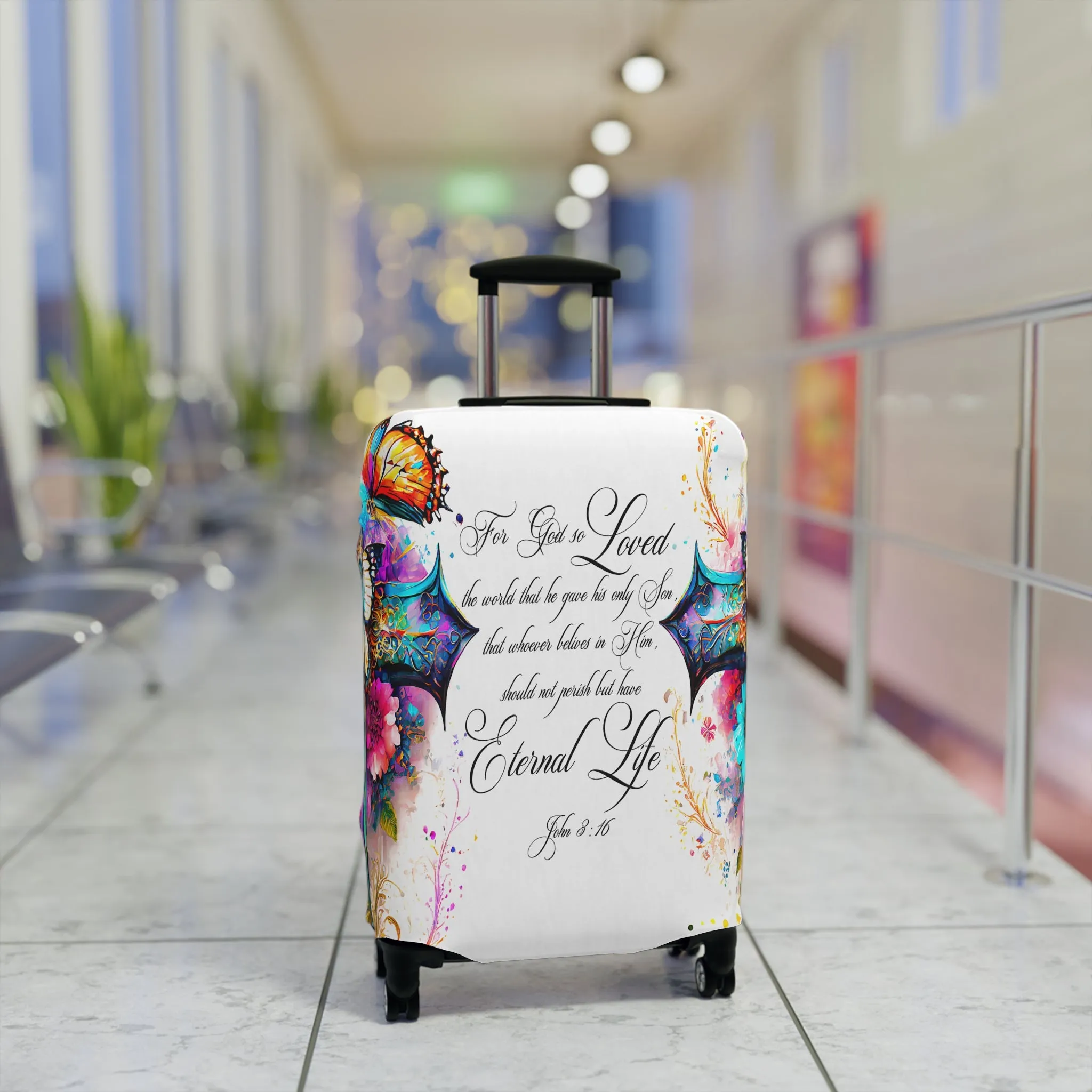 Luggage Cover, Bible Verse, awd-1490