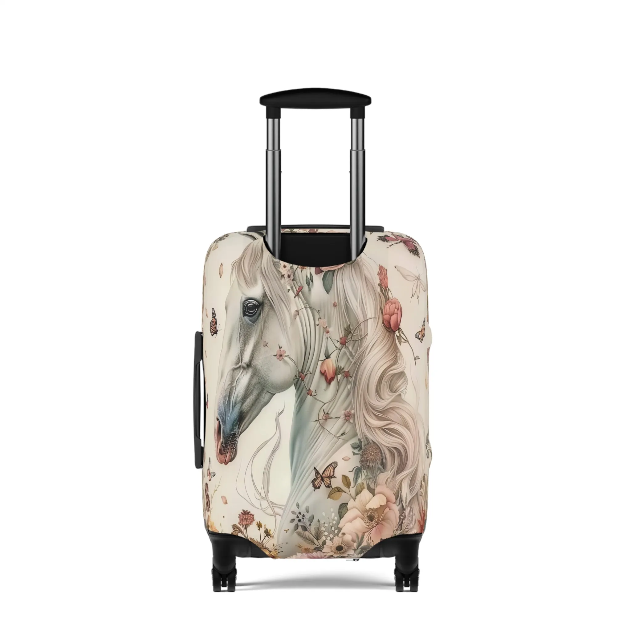 Luggage Cover, Country and Western, Boho Floral Horse, awd-1671