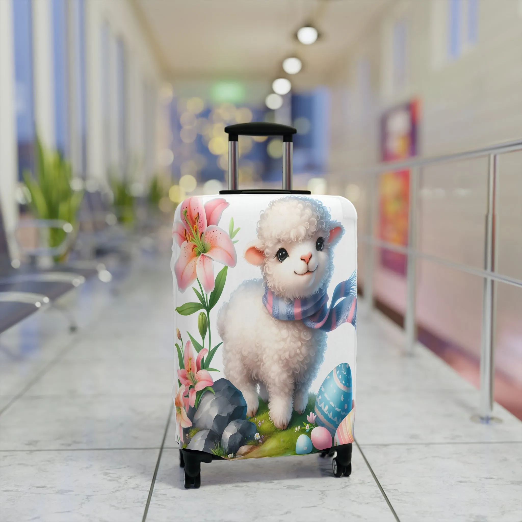 Luggage Cover, Easter, Lamb, awd-1601