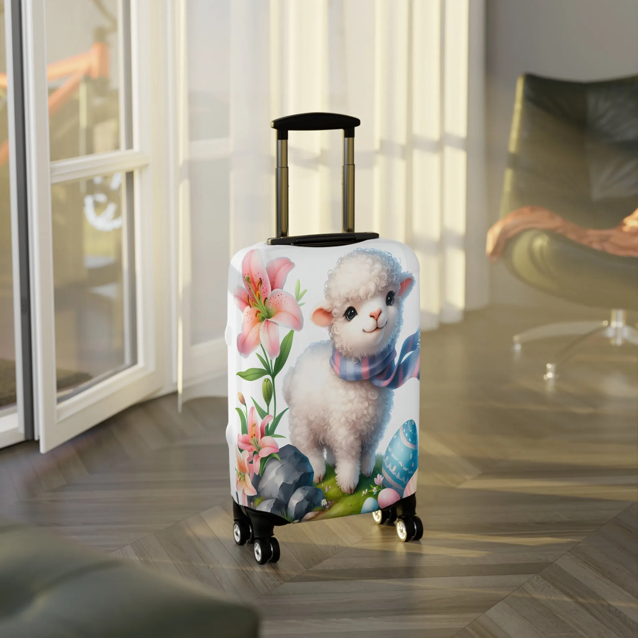 Luggage Cover, Easter, Lamb, awd-1601