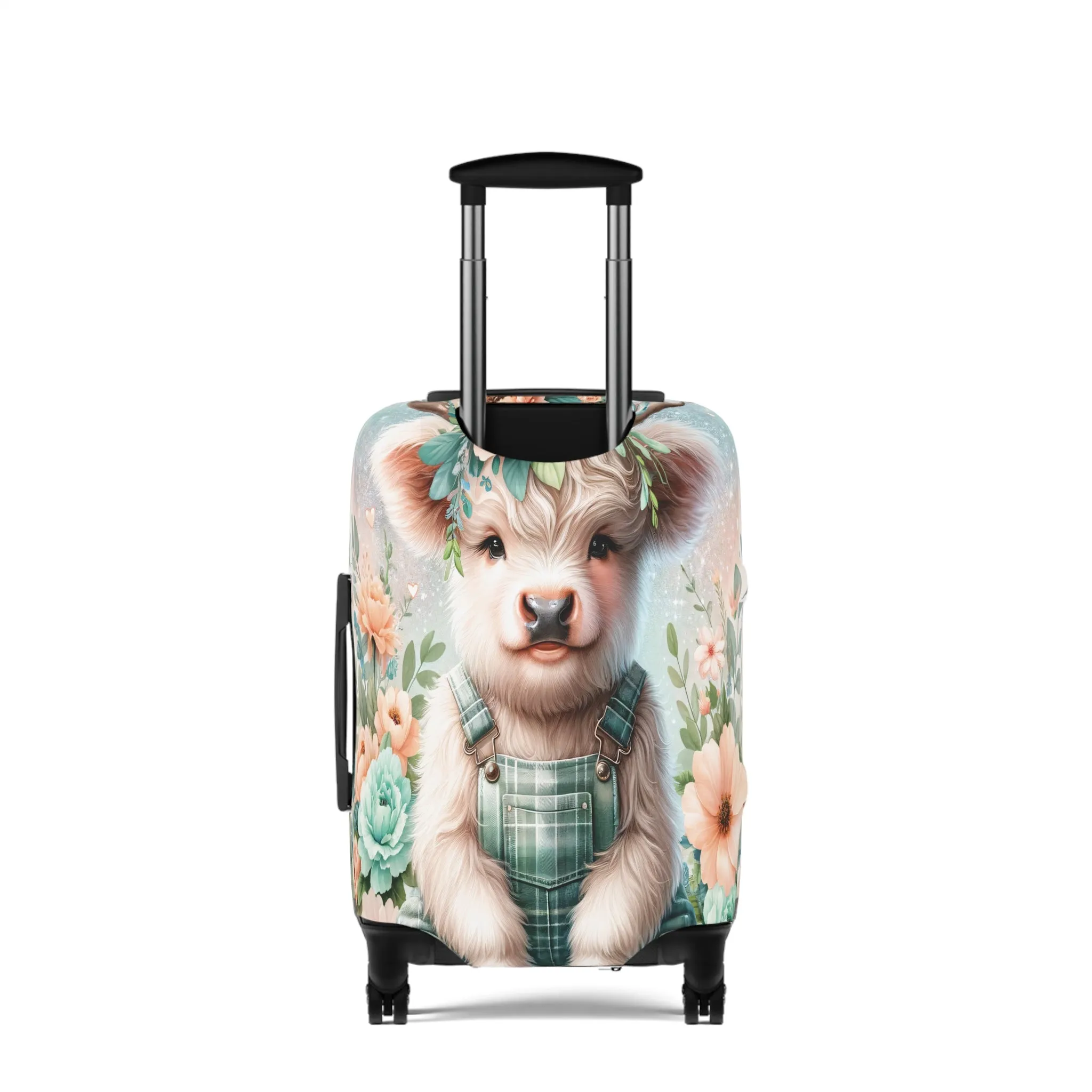 Luggage Cover, Highland Cow, awd-1158