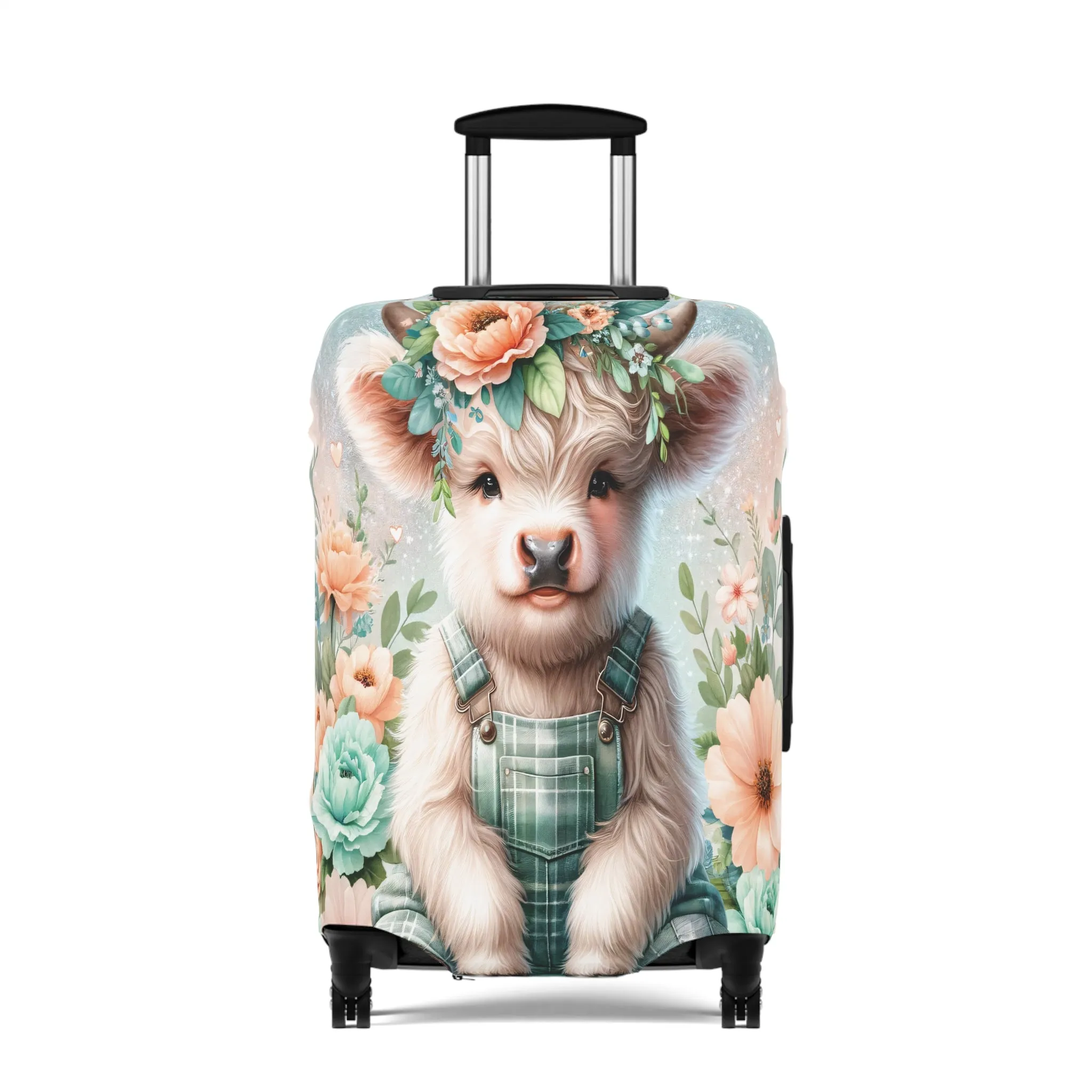 Luggage Cover, Highland Cow, awd-1158