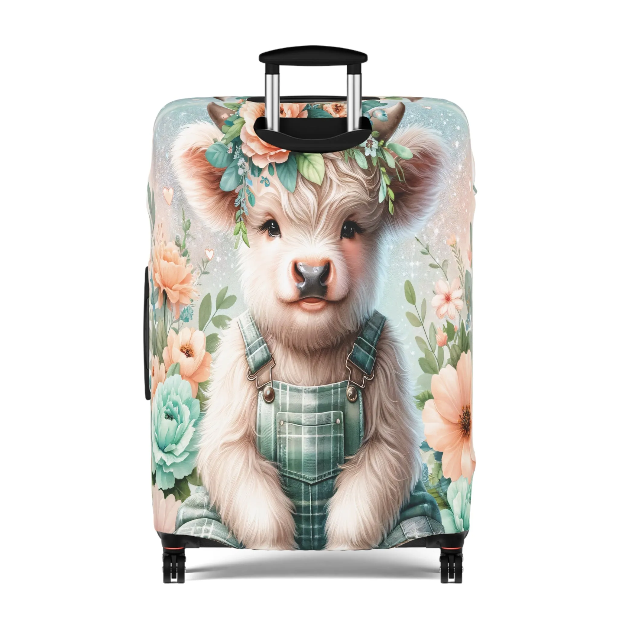 Luggage Cover, Highland Cow, awd-1158