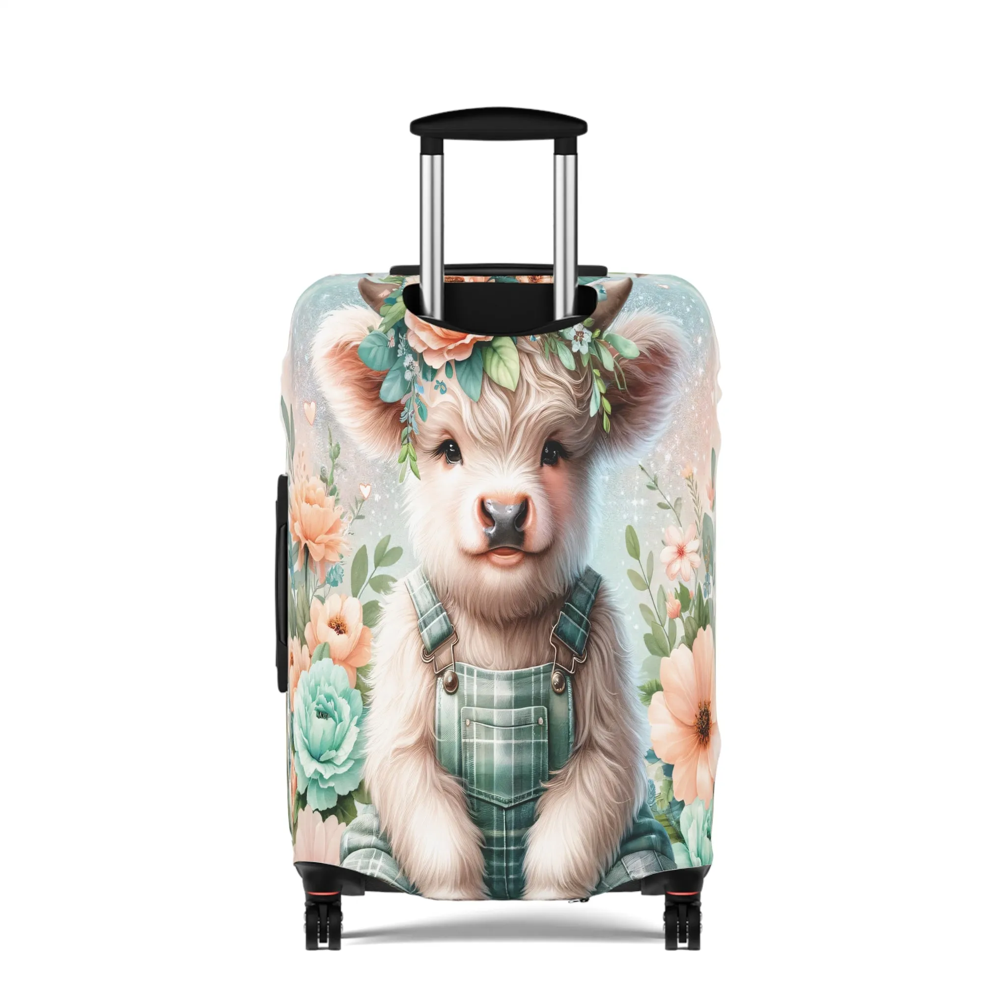 Luggage Cover, Highland Cow, awd-1158
