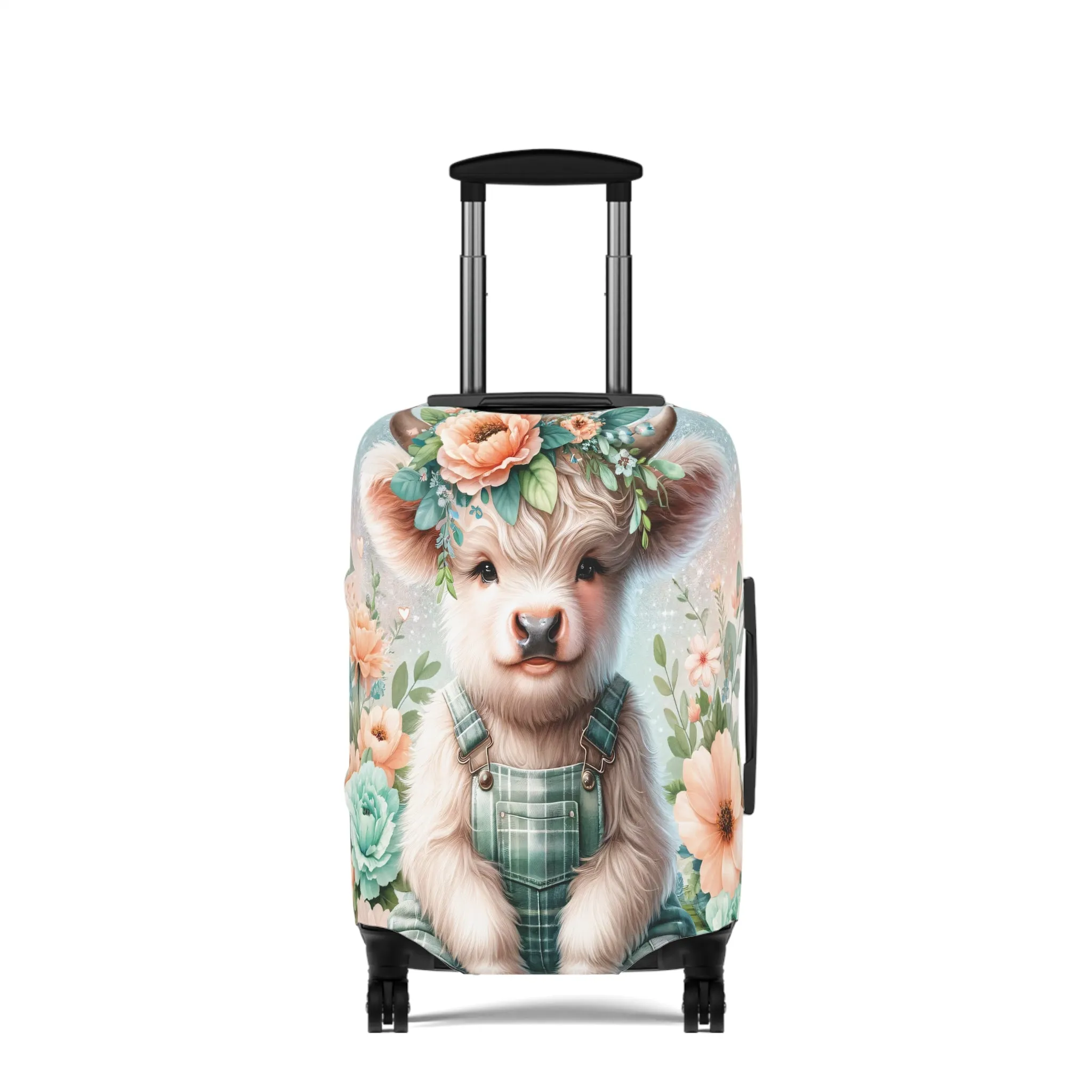 Luggage Cover, Highland Cow, awd-1158
