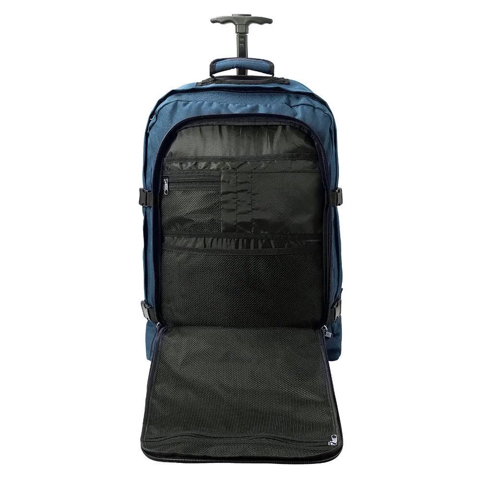 Spacious Lyon 44L Hybrid Travel Luggage - 55x40x20cm, Lightweight & Durable Design for Effortless Journeys