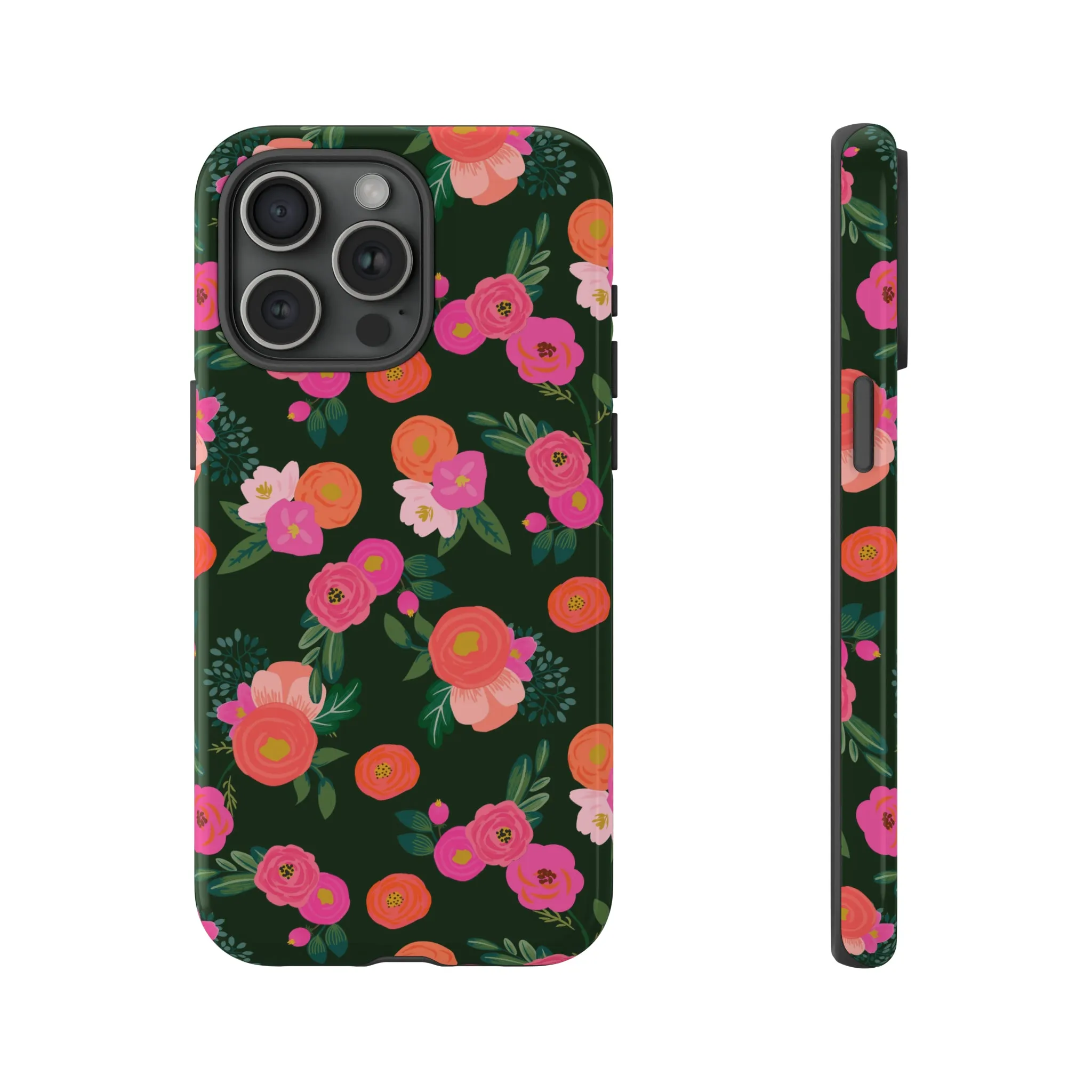 Miss Kit Floral Tough Phone Case