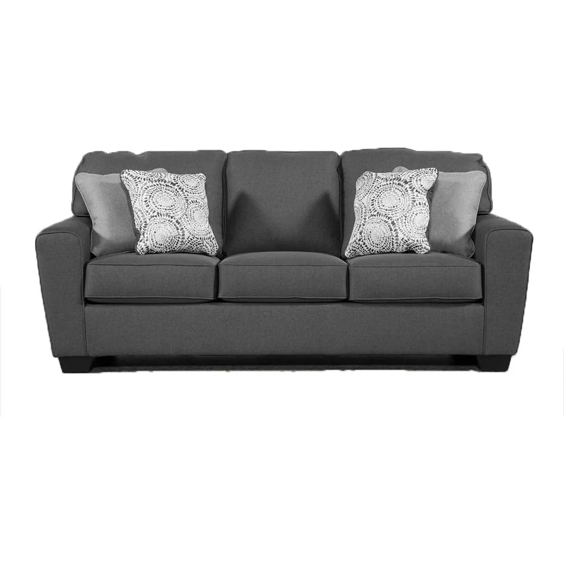 Neve 3 Seater Sofa for Living Room - Dark Grey