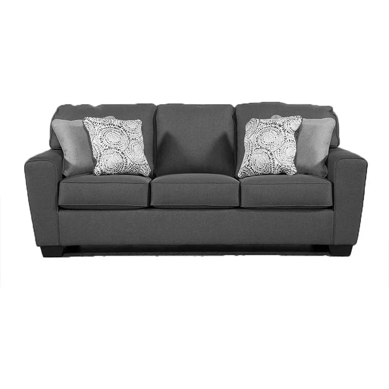 Neve 3 Seater Sofa for Living Room - Dark Grey
