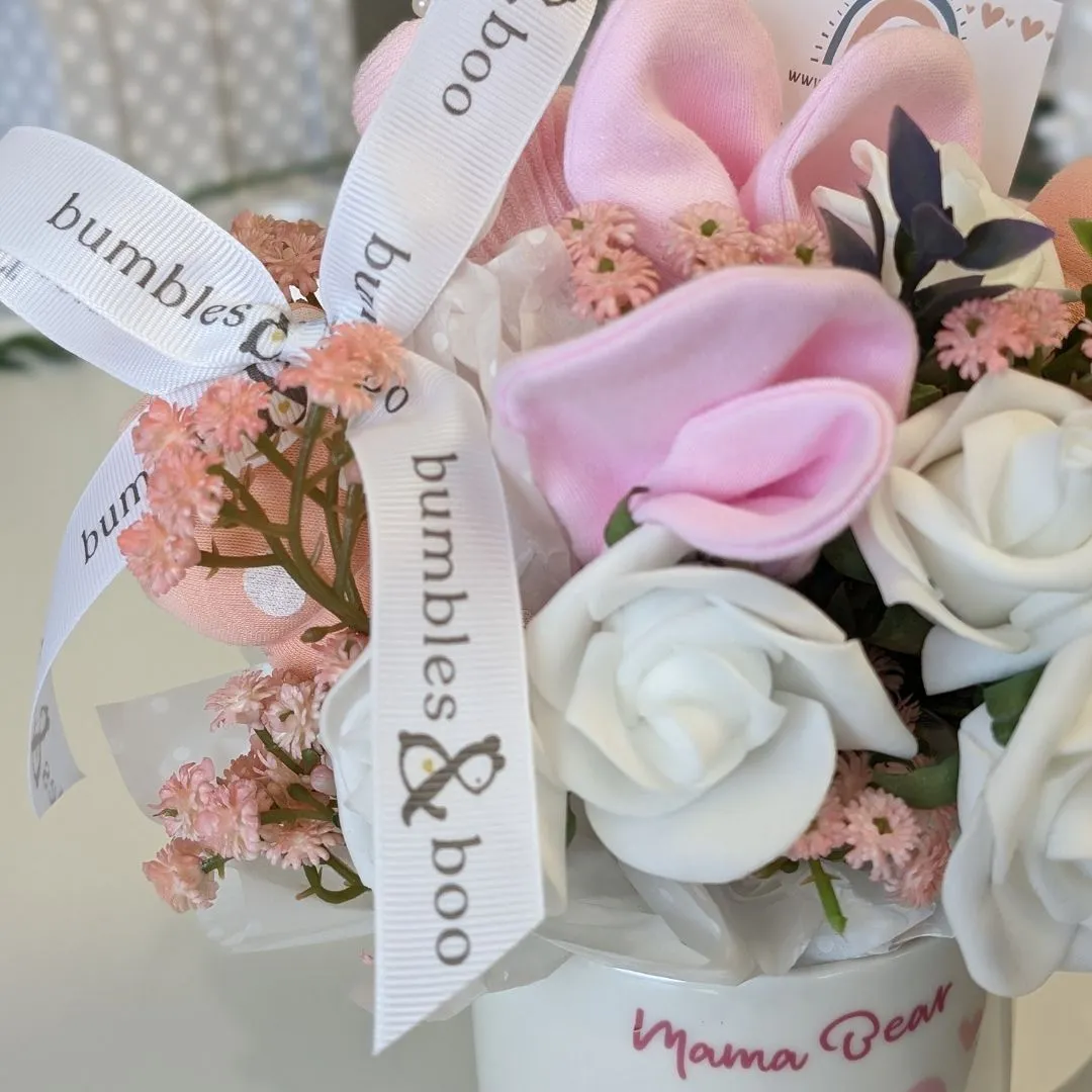 New Mum Gifts - Baby Sock & Mitten Bouquet