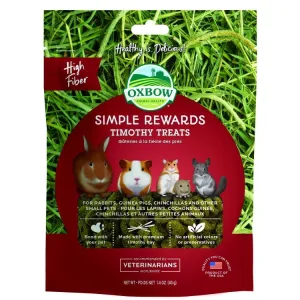 Oxbow Simple Rewards Timothy Treats 40g