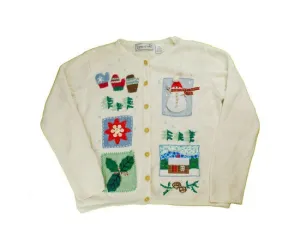 Patch Work-Small Christmas Sweater