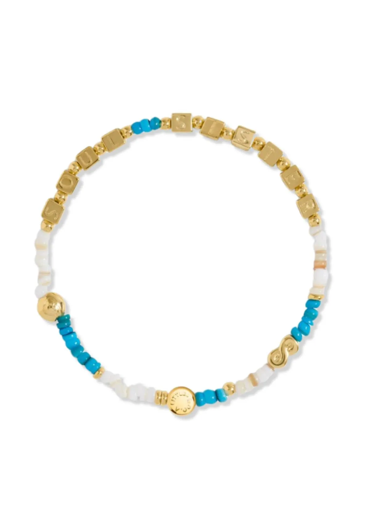 "Soul Sister" Gold Stretch Bracelet