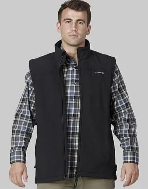Mens Rimu Soft Shell Performance Vest - Windproof & Water-Resistant