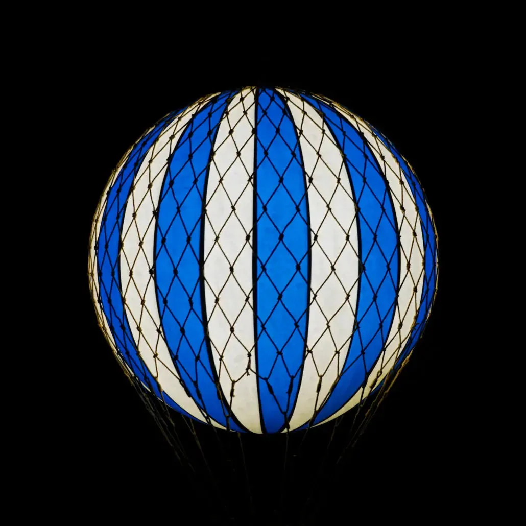 Royal Aero Medium LED Balloon - Blue