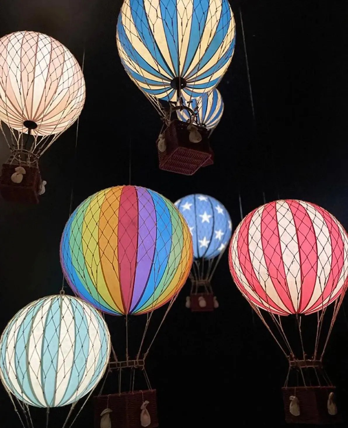 Royal Aero Medium LED Balloon - Blue