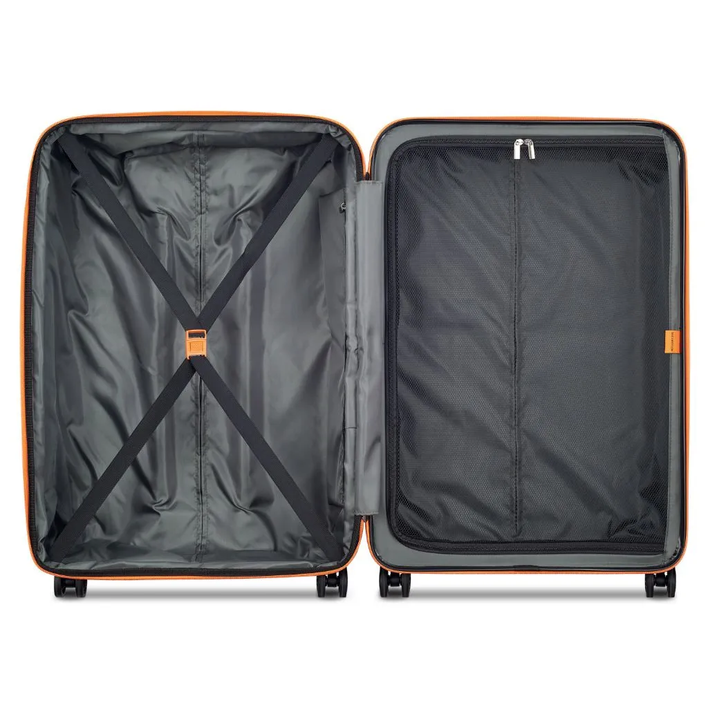 Large Blue Securitech By Delsey Patrol 75.5cm Hardsided Expandable Luggage